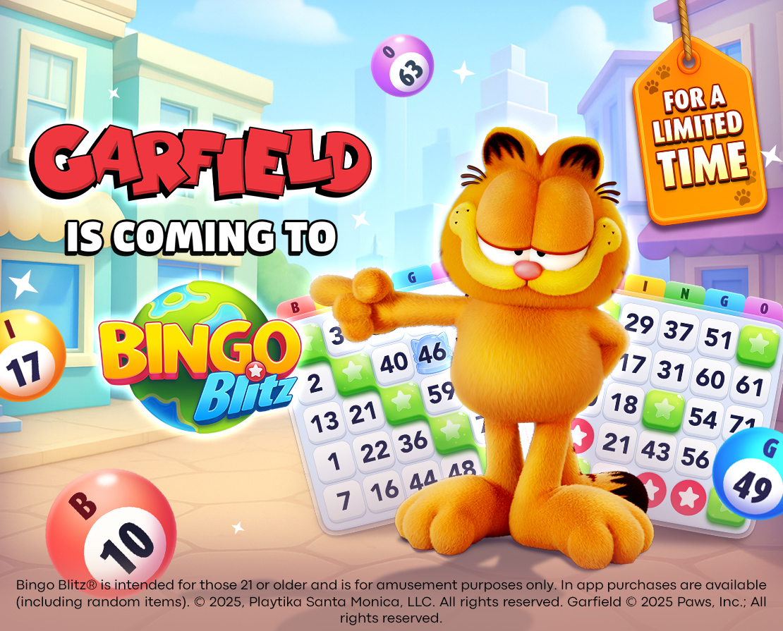 Garfield x Bingo Blitz